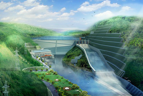 高埗镇老挝南塔河1号水电站项目